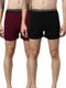 2 Pack Solid Cotton Boxers