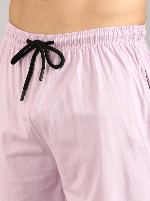 Pink Printed Regular Fit Co-Ords Set