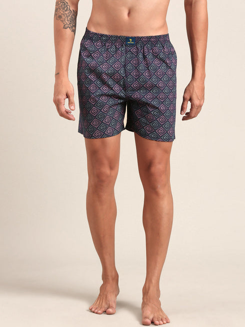 2 Pack Printed Cotton Boxers