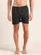 Black & White Printed Cotton Boxer