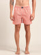 Orange Printed Pure Cotton Boxer