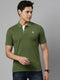 Green Solid Polo T-Shirt