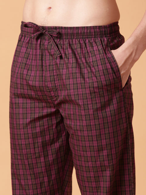 Red Checked Lounge Pant