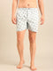 Blue with Planet Printed Cotton Boxers