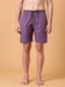 Purple Checked Lounge Short