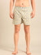 Beige with Shark Printed Cotton Boxers