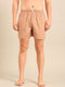 Dark Beige Printed Cotton Boxers