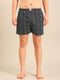 Navy with Key Printed Cotton Boxers