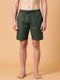 Green Checked Lounge Short