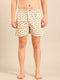Beige with Tree Printed Cotton Boxers