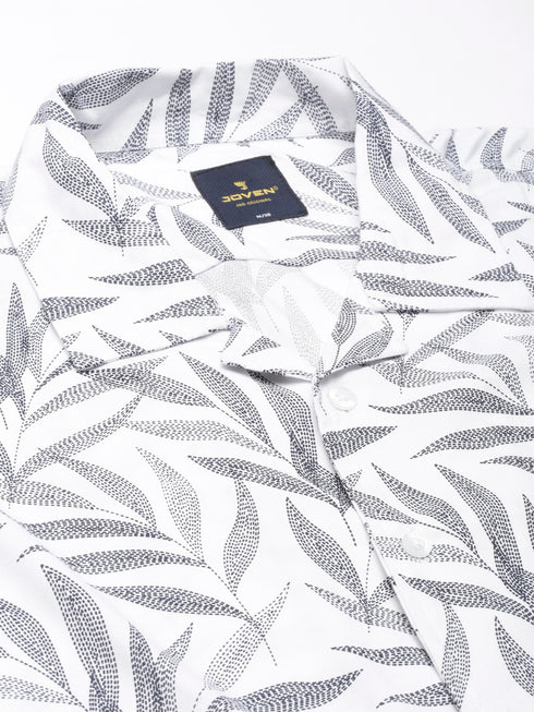 Multi-Colour Printed Short Sleeve Resort Shirt