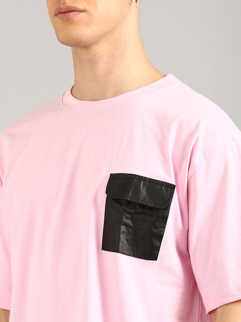 Pink Printed Relaxed Fit Co-Ords Set