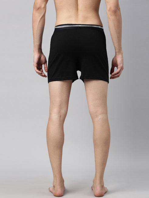 2 Pack Solid Cotton Boxers