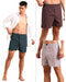 3 Pack Checked Cotton Boxers