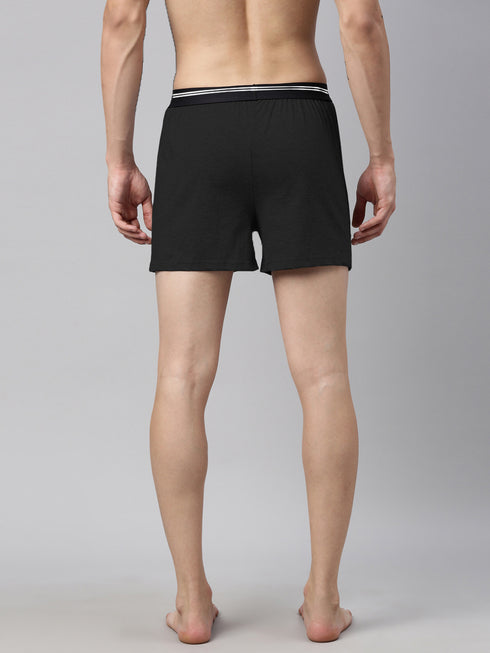 2 Pack Solid Cotton Boxers