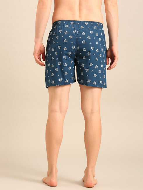 Tortoise Printed Cotton Boxers