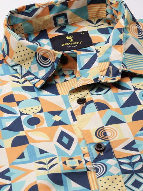 Multicolor Printed Co-Ords Set