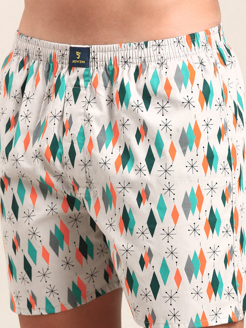 2 Pack Printed Cotton Boxers