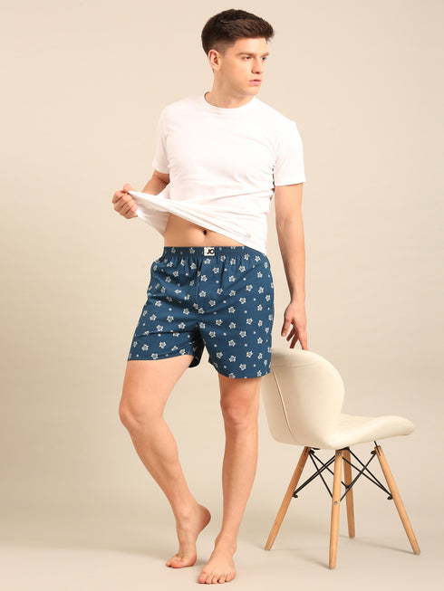 Tortoise Printed Cotton Boxers