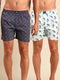 2 Pack Printed Cotton Boxers