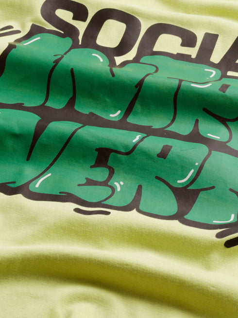 Yellow Printed Tank Top