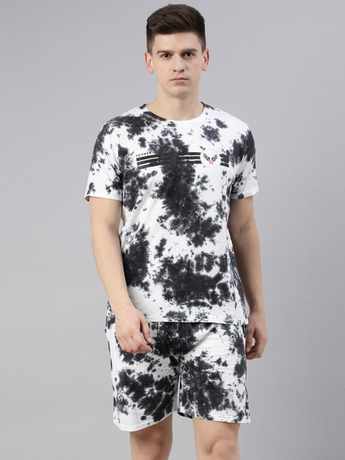 Tie-Dye Co-Ordinated Set(T-Shirt And Pant Set)