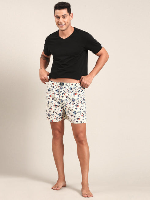 2 Pack Printed Cotton Boxers