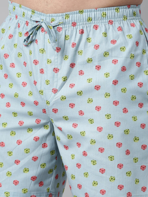 Blue Printed Co-Ord Set