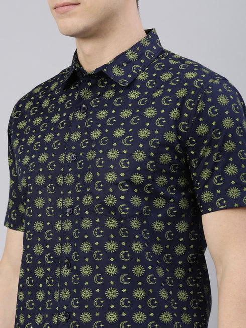 Navy Blue Assorted Night Suit