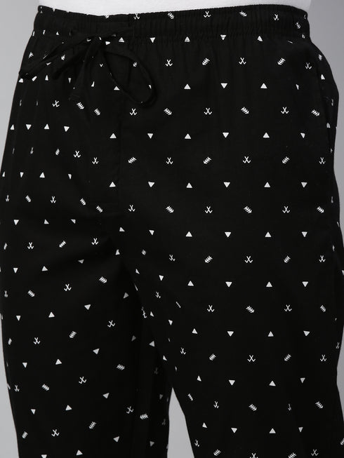 Black & White Assorted Night Suit