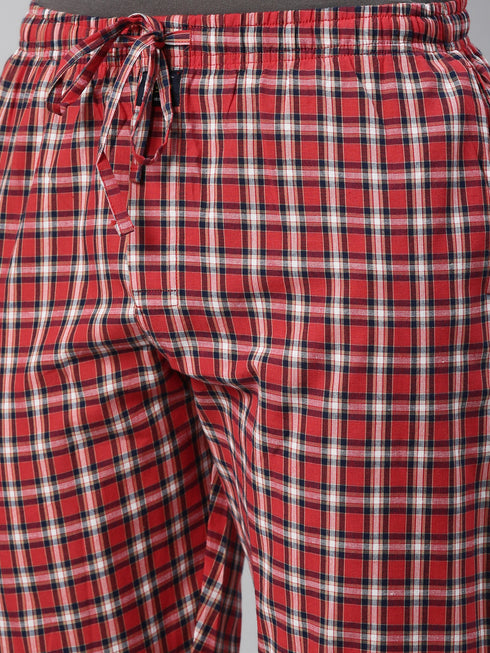 Grey & Red Assorted Night Suit