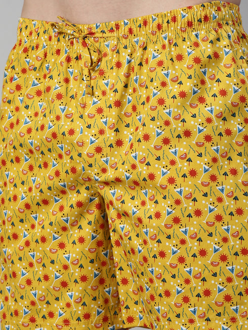 Yellow Printed Co-Ord Set