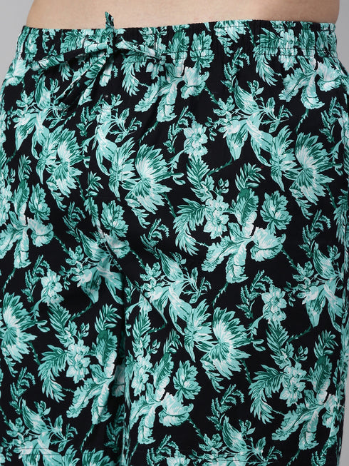 Black & Blue Printed Co-Ord Set