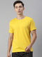 Yellow Solid T-Shirt.