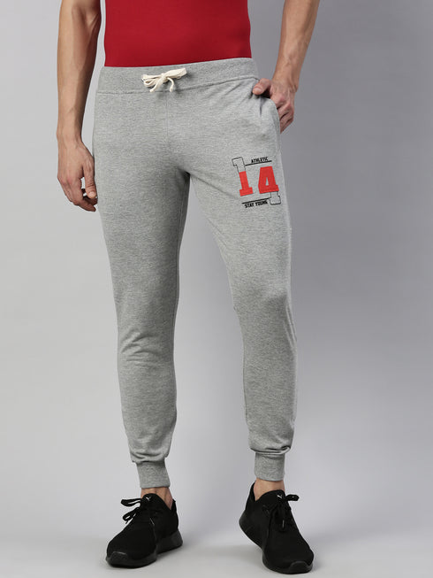 Grey Mel Solid Jogger
