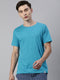 Light Blue Solid T-Shirt
