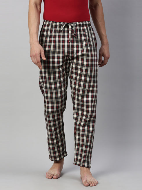 Grey Checks Lounge Pant