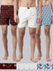 3 Pack Printed Cotton Boxers