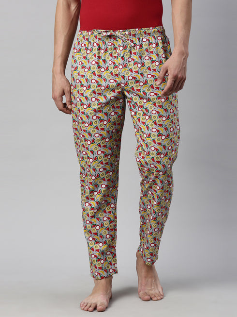 Grey Printed Lounge Pant