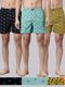 3 Pack Printed Cotton Boxers