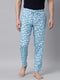 Blue Printed Lounge Pant