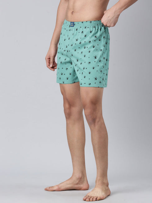 3 Pack Printed Cotton Boxers