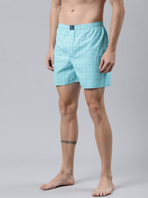 2 Pack Printed Cotton Boxers