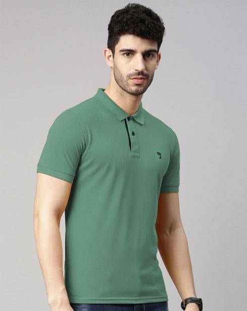 Dusty Green Polo T-Shirt
