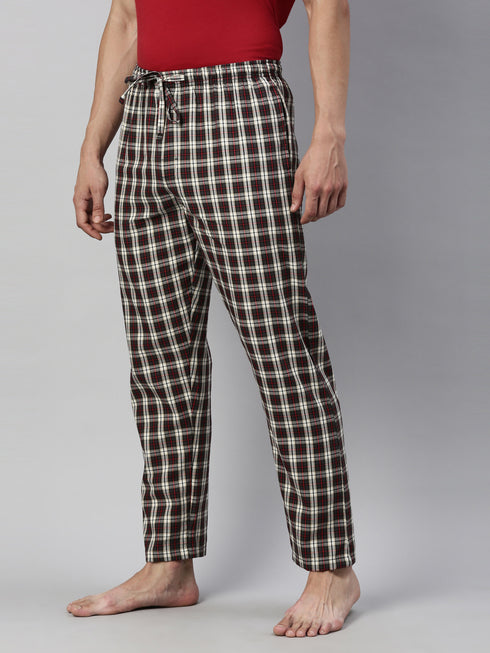 Grey Checks Lounge Pant