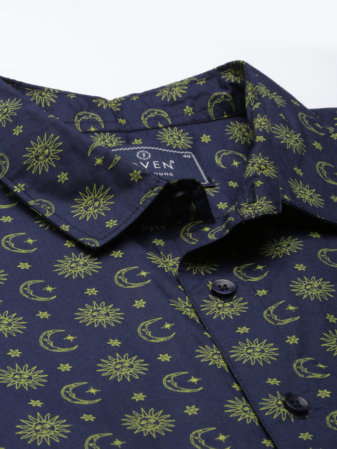 Navy Blue Assorted Night Suit