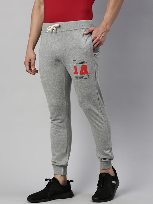 Grey Mel Solid Jogger