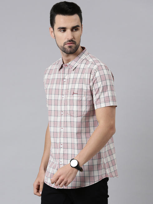 Off-White Checks Short Sleeves Shirt