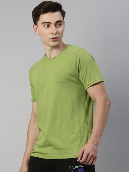 Lime Green Short-Sleeved T-Shirt