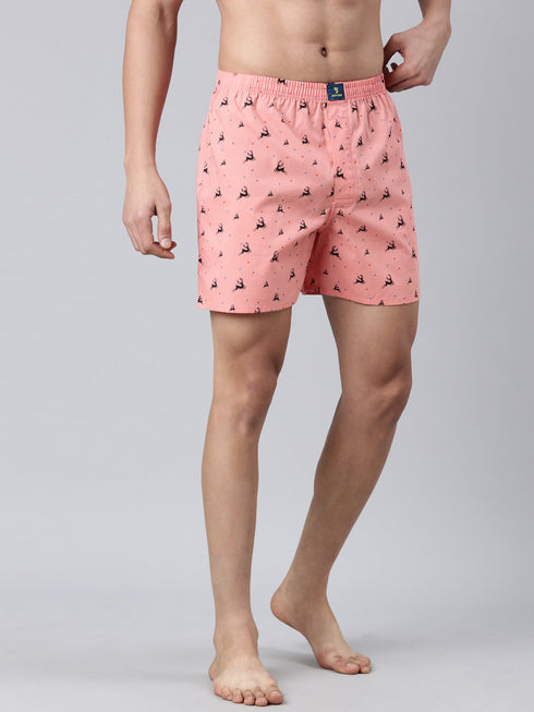 3 Pack Printed Cotton Boxers